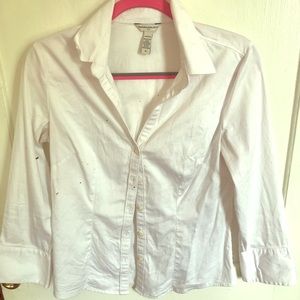 White button up shirt